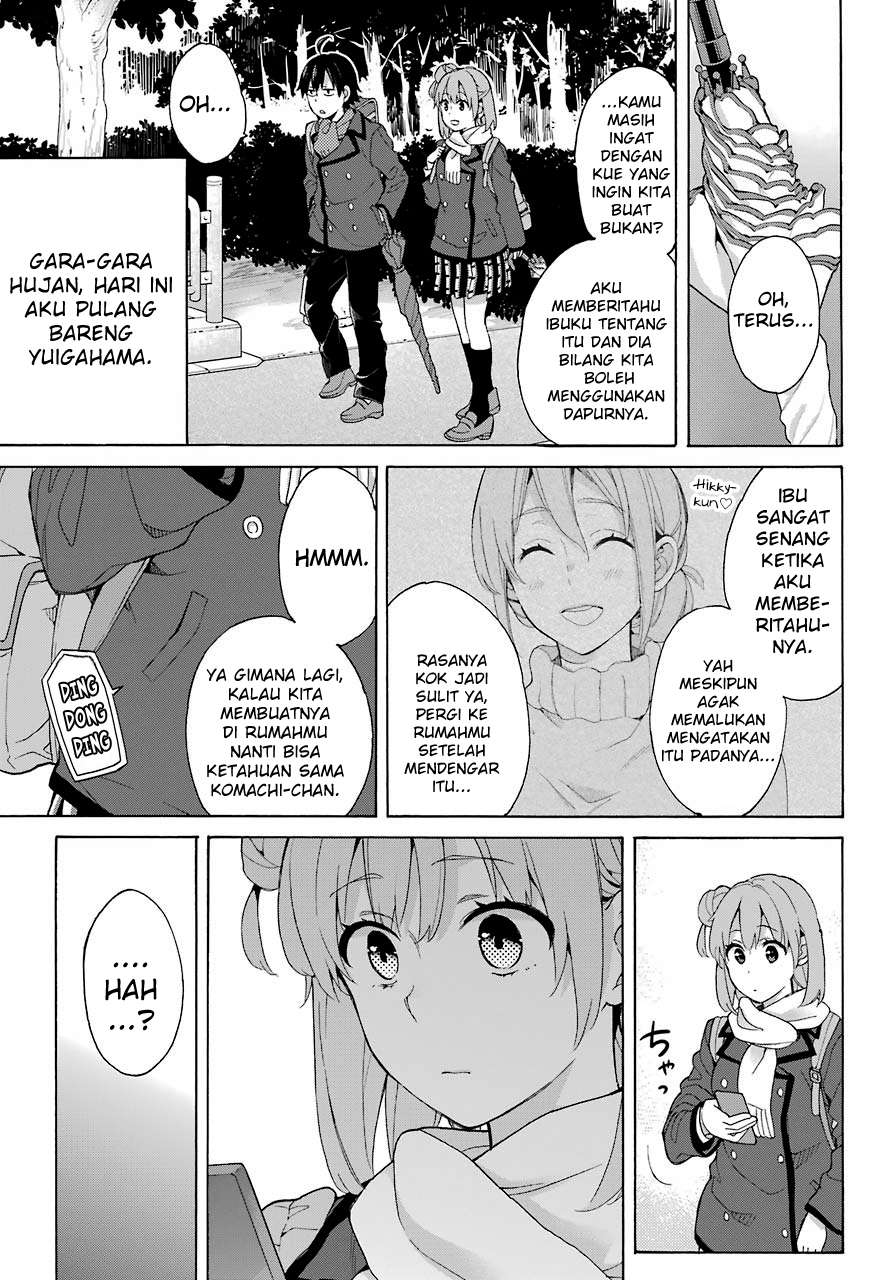 Yahari Ore no Seishun Love Comedy wa Machigatteiru.: Monologue Chapter 74 Gambar 12