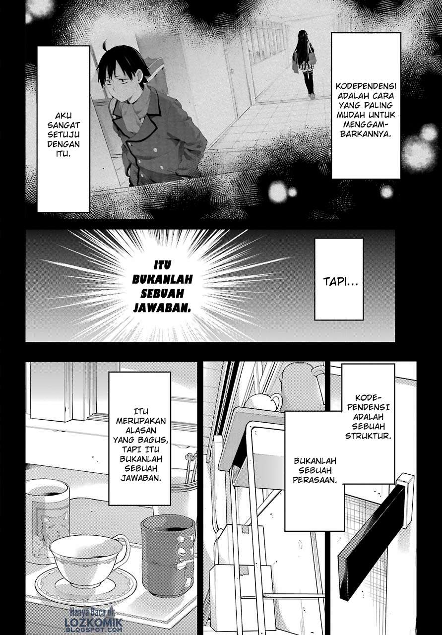 Yahari Ore no Seishun Love Comedy wa Machigatteiru.: Monologue Chapter 74 Gambar 23