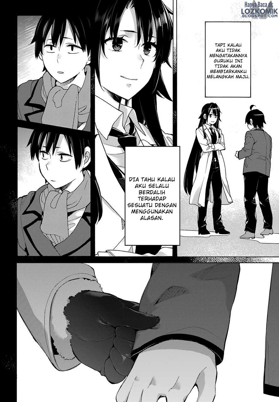 Yahari Ore no Seishun Love Comedy wa Machigatteiru.: Monologue Chapter 74 Gambar 25