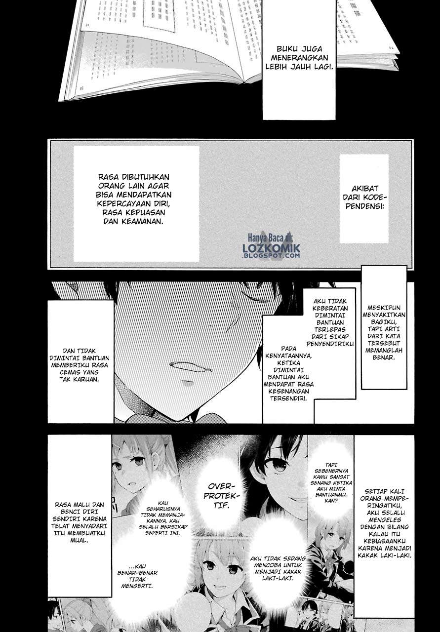 Yahari Ore no Seishun Love Comedy wa Machigatteiru.: Monologue Chapter 74 Gambar 6