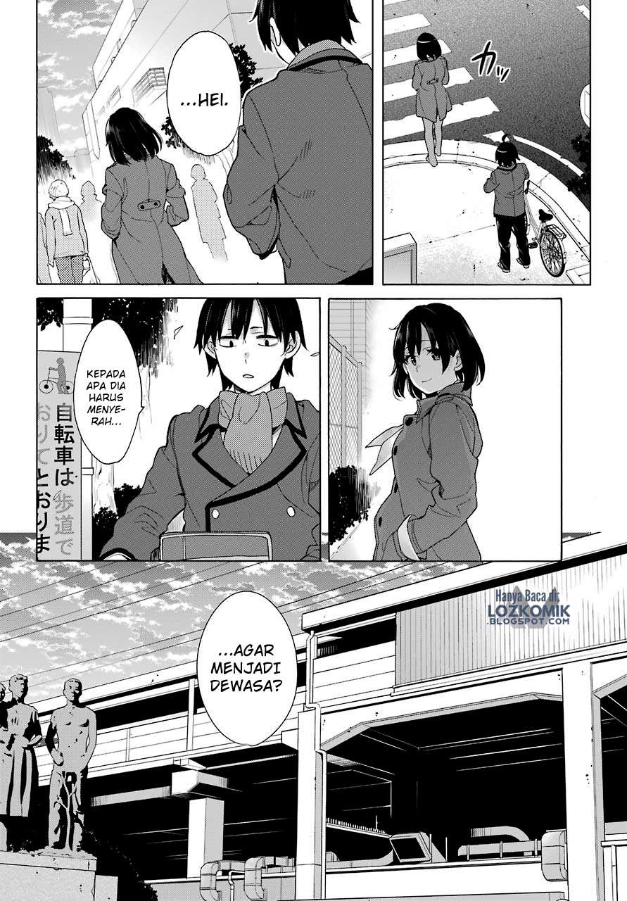 Yahari Ore no Seishun Love Comedy wa Machigatteiru.: Monologue Chapter 74 Gambar 9