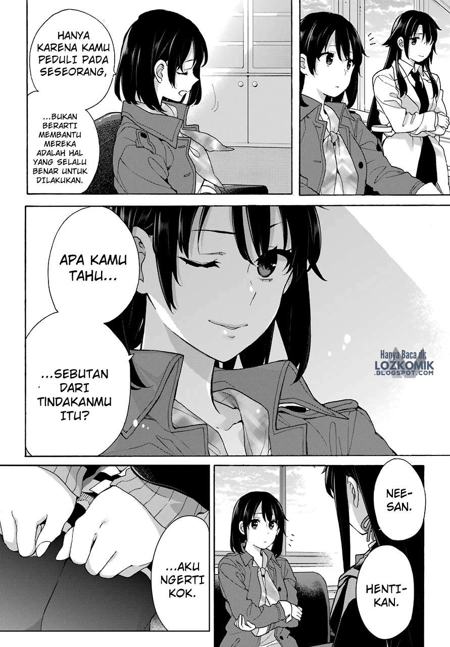 Yahari Ore no Seishun Love Comedy wa Machigatteiru.: Monologue Chapter 73 Gambar 11