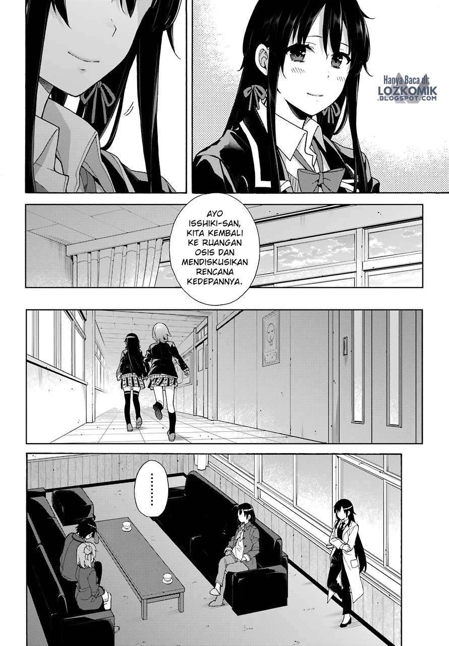 Yahari Ore no Seishun Love Comedy wa Machigatteiru.: Monologue Chapter 73 Gambar 17