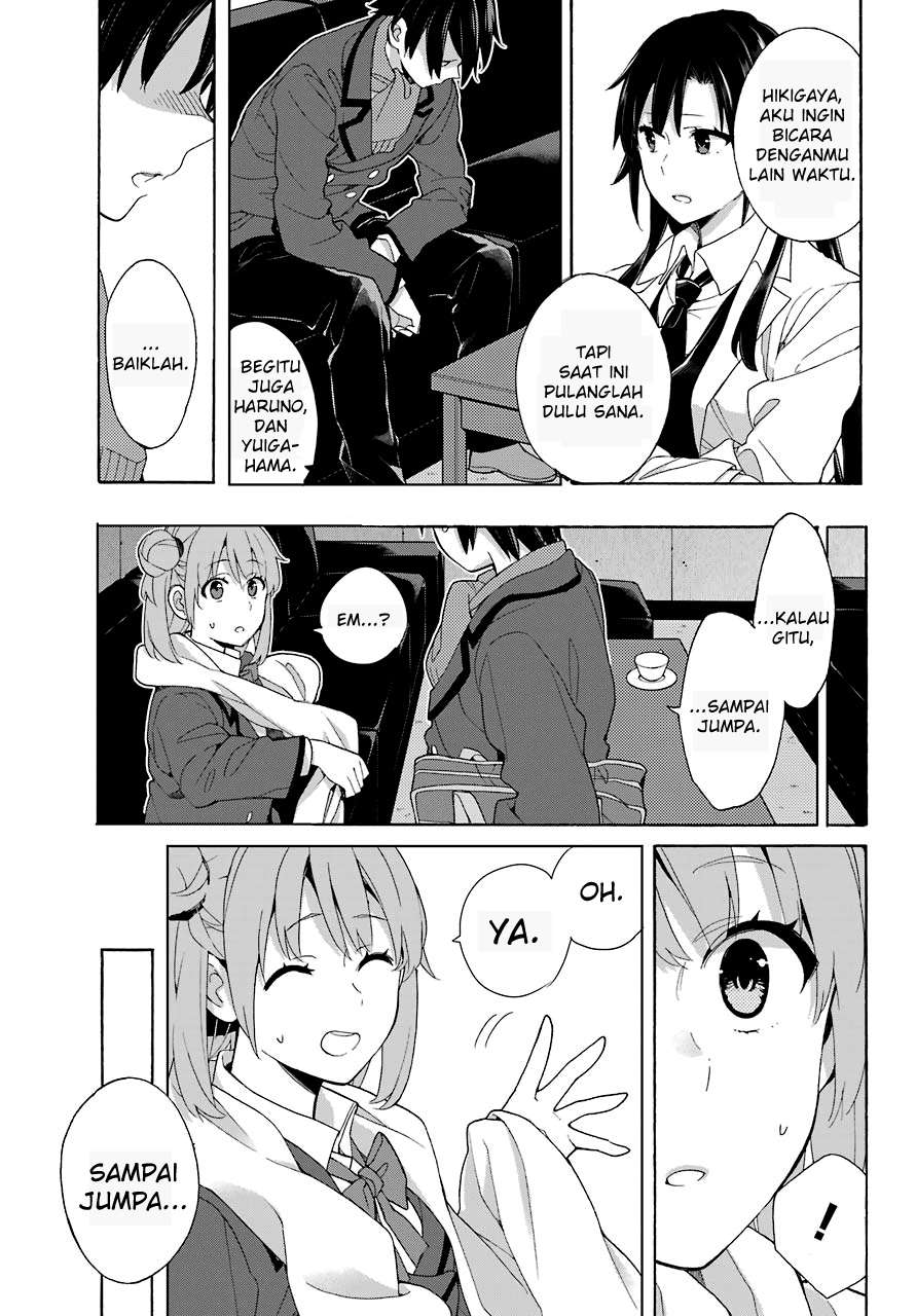 Yahari Ore no Seishun Love Comedy wa Machigatteiru.: Monologue Chapter 73 Gambar 18