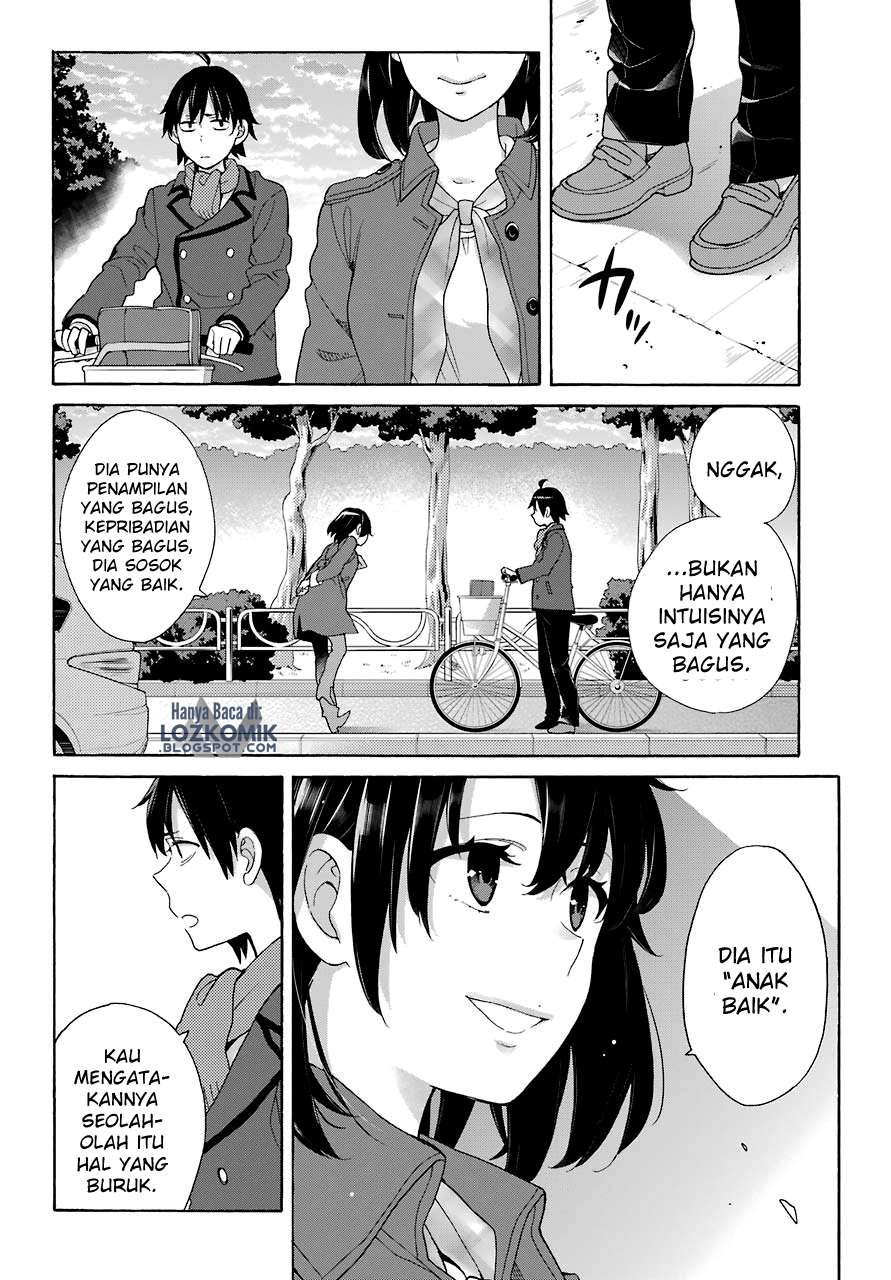 Yahari Ore no Seishun Love Comedy wa Machigatteiru.: Monologue Chapter 73 Gambar 21