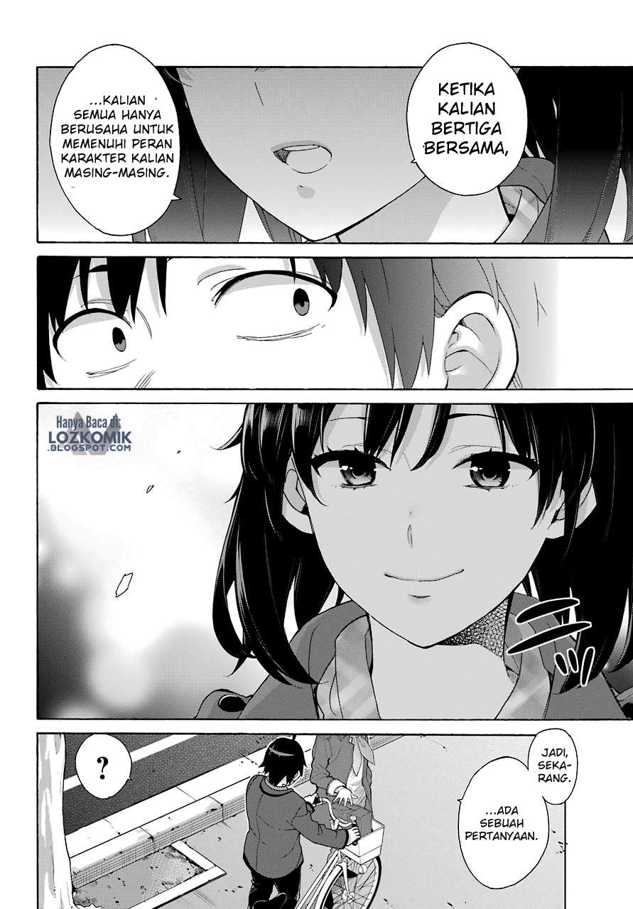 Yahari Ore no Seishun Love Comedy wa Machigatteiru.: Monologue Chapter 73 Gambar 25