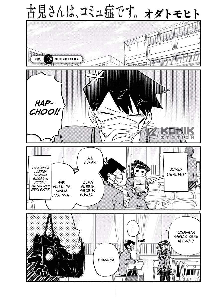 Baca Manga Komi-san wa Komyushou Desu Chapter 138 Gambar 2