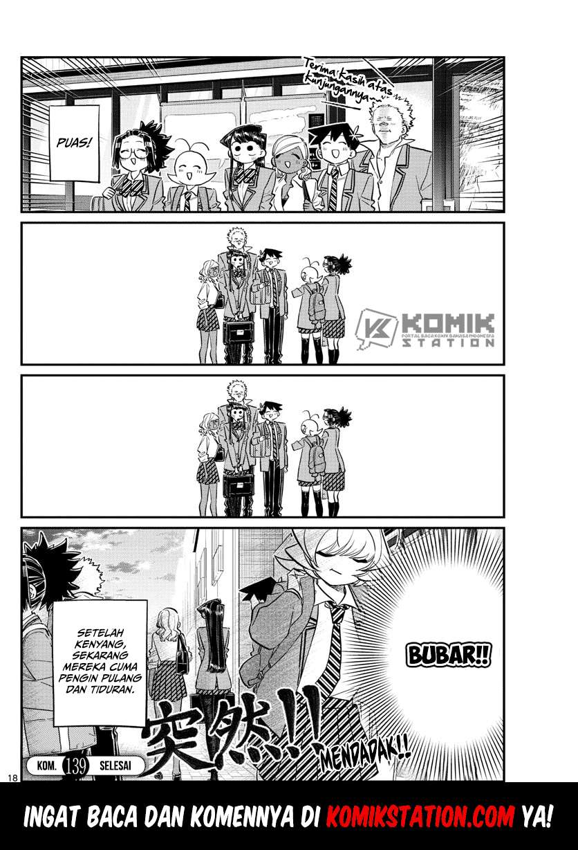 Komi-san wa Komyushou Desu Chapter 139 Gambar 20