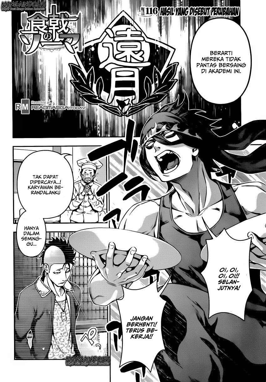 Shokugeki no Souma Chapter 116 Gambar 3