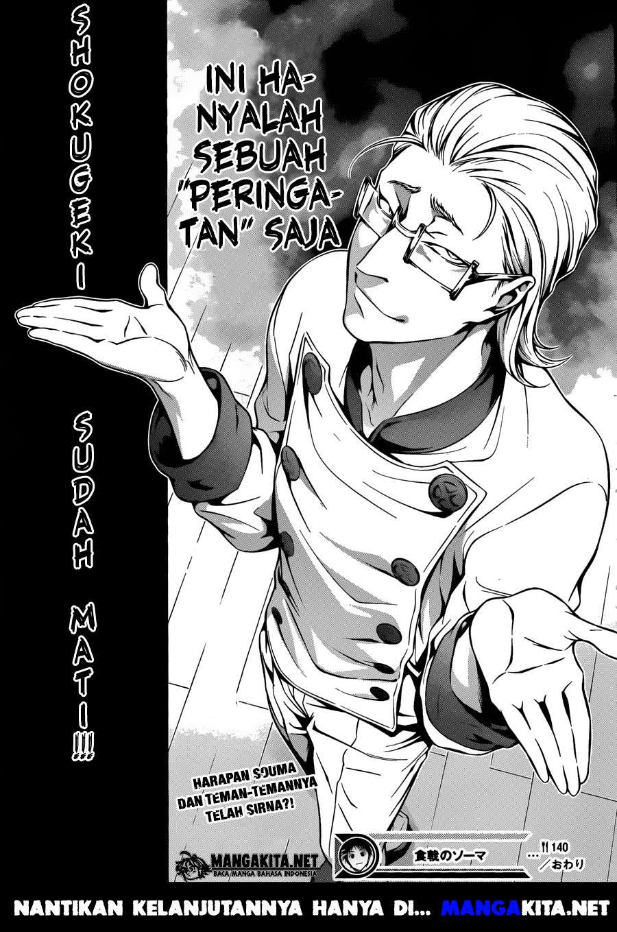 Shokugeki no Souma Chapter 140 Gambar 20