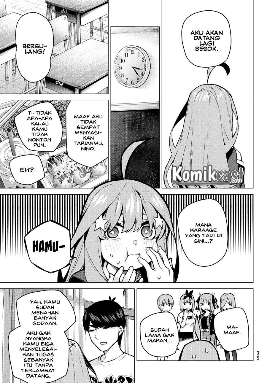 Go-toubun no Hanayome Chapter 109 Gambar 19