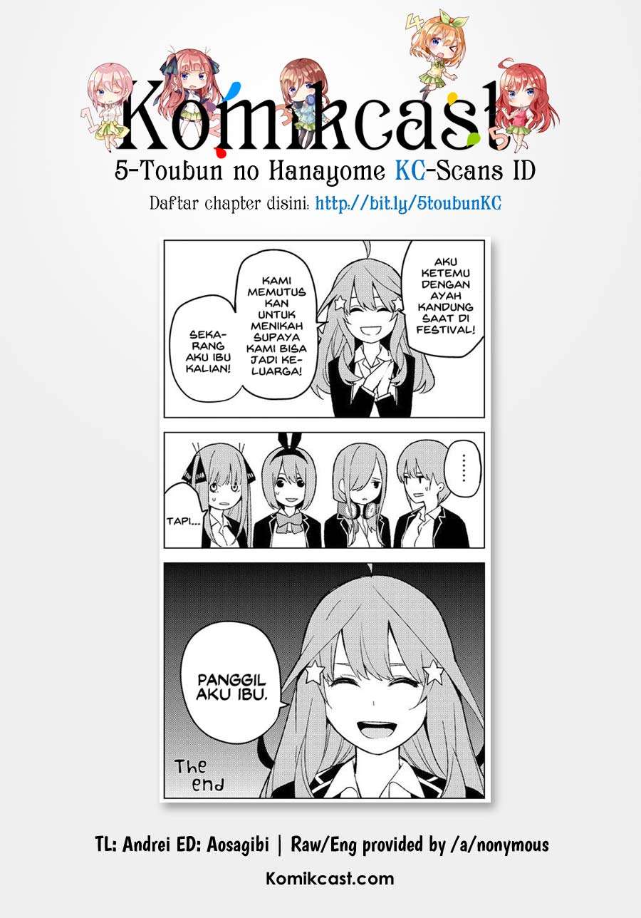 Go-toubun no Hanayome Chapter 109 Gambar 25