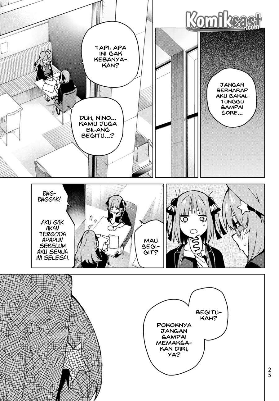 Go-toubun no Hanayome Chapter 109 Gambar 9