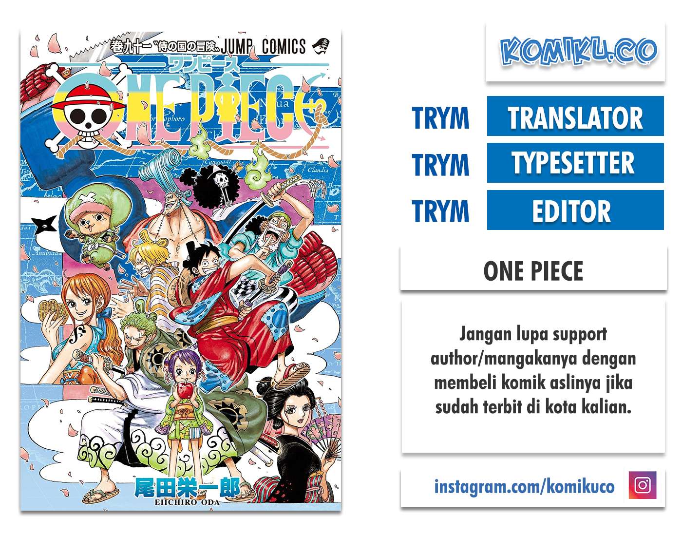 Baca Komik One Piece Chapter 962 Gambar 1