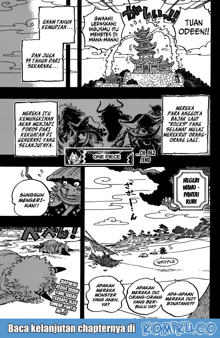 One Piece Chapter 962 Gambar 14