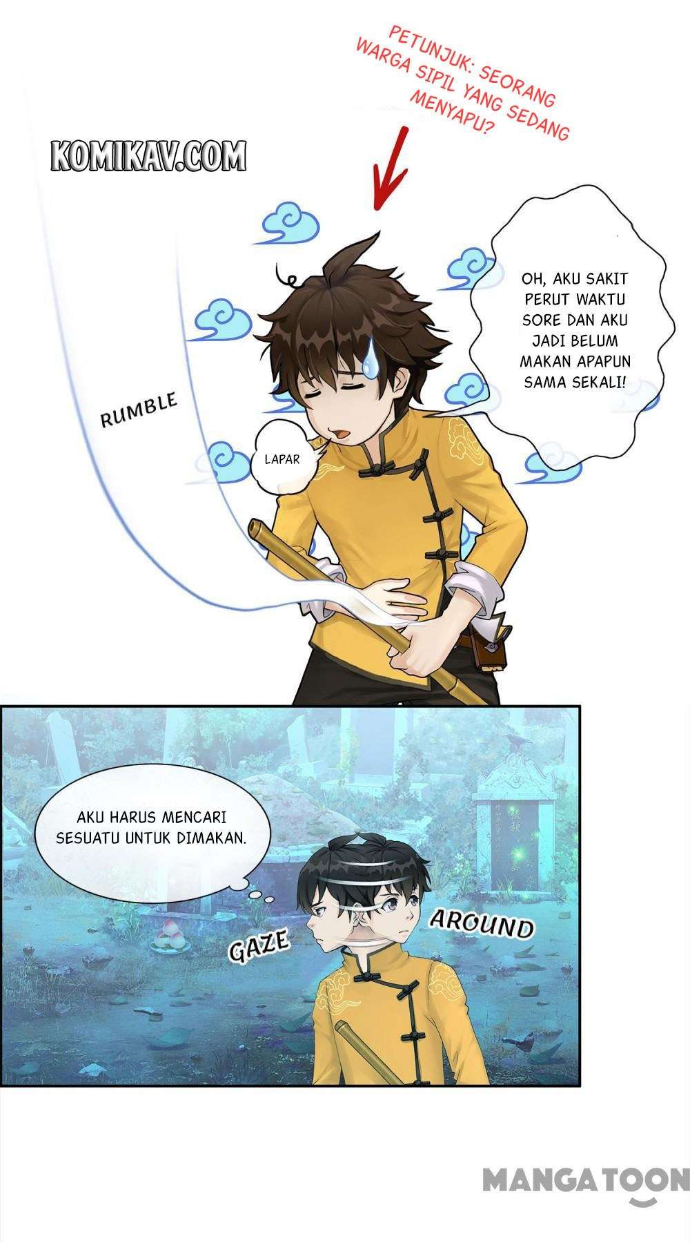 Baca Manhua The Legend Of The demon God Chapter 2 Gambar 2