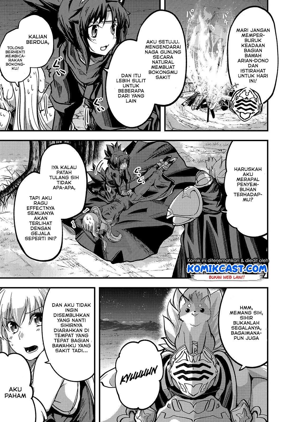 Gaikotsu Kishi-sama, Tadaima Isekai e Odekake-chuu Chapter 28 Gambar 16