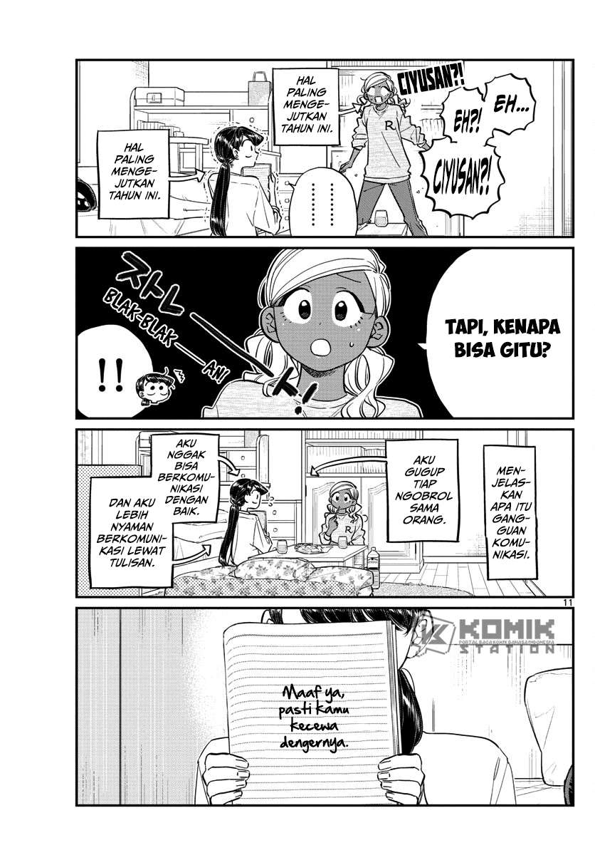 Komi-san wa Komyushou Desu Chapter 142 Gambar 13