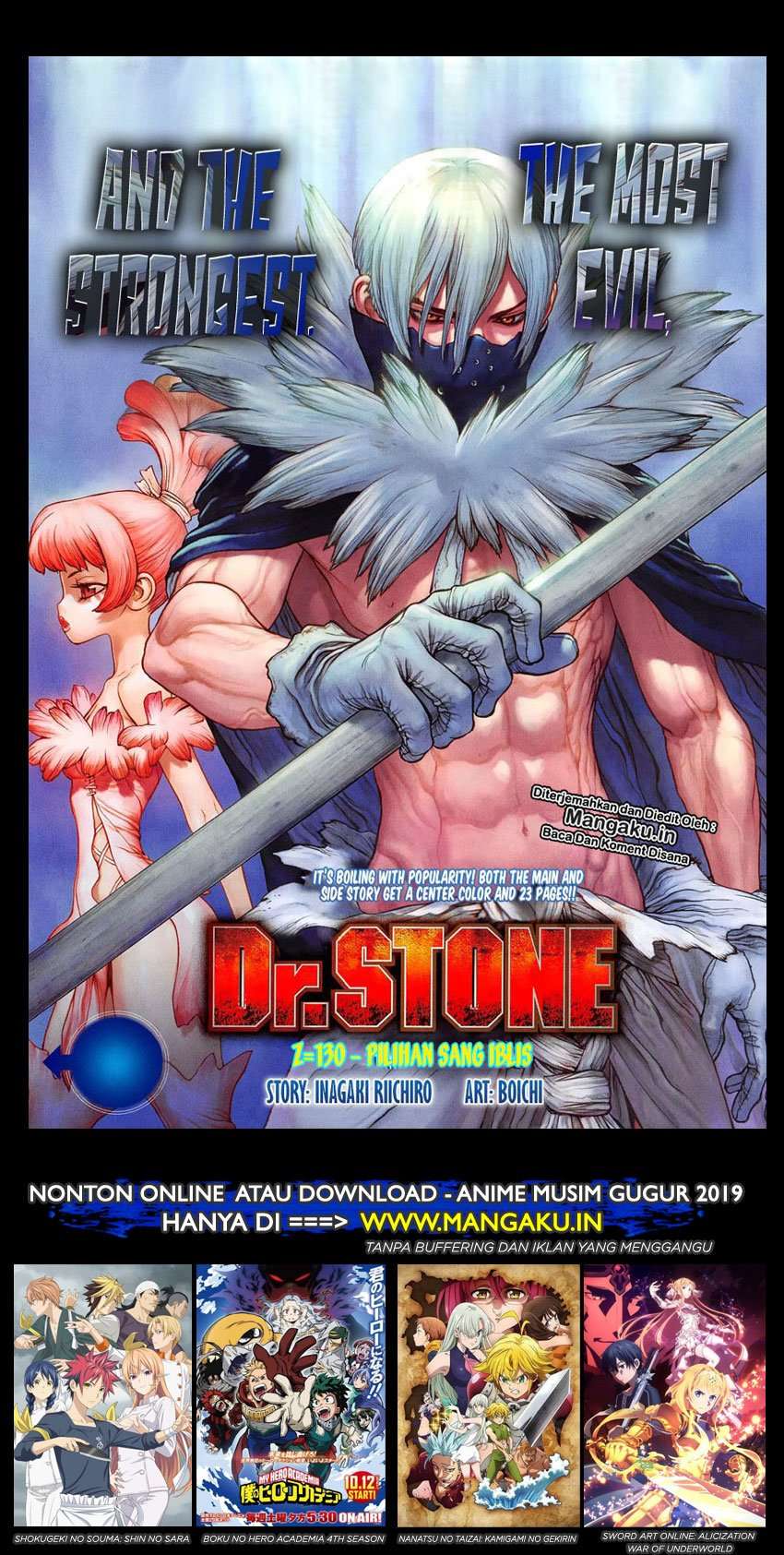 Baca Manga Dr. Stone Chapter 130 Gambar 2