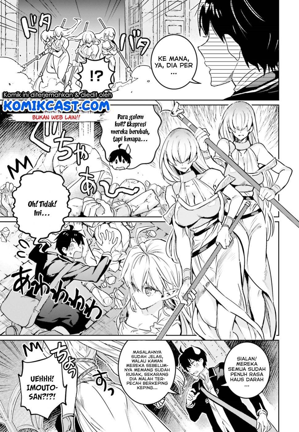 The Sorcerer King of Destruction and the Golem of the Barbarian Queen Chapter 6 Gambar 20