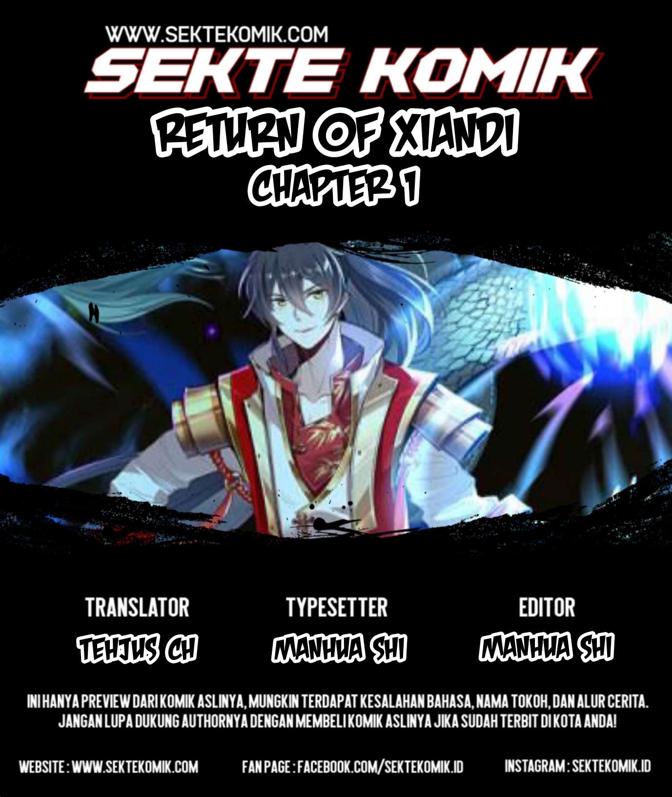 Baca Komik Return of Xiandi Chapter 1 Gambar 1