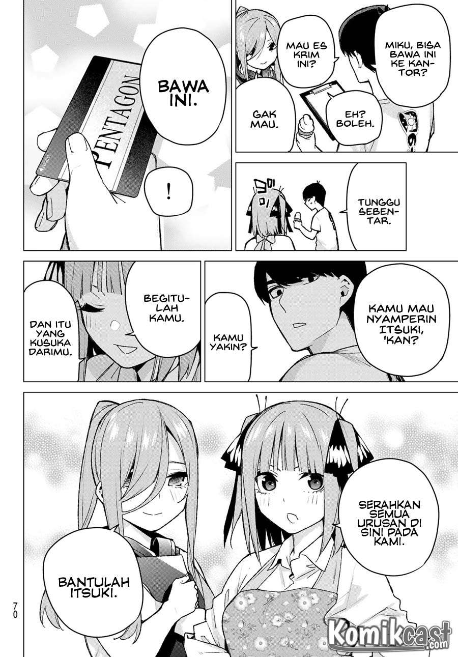 Go-toubun no Hanayome Chapter 110 Gambar 11