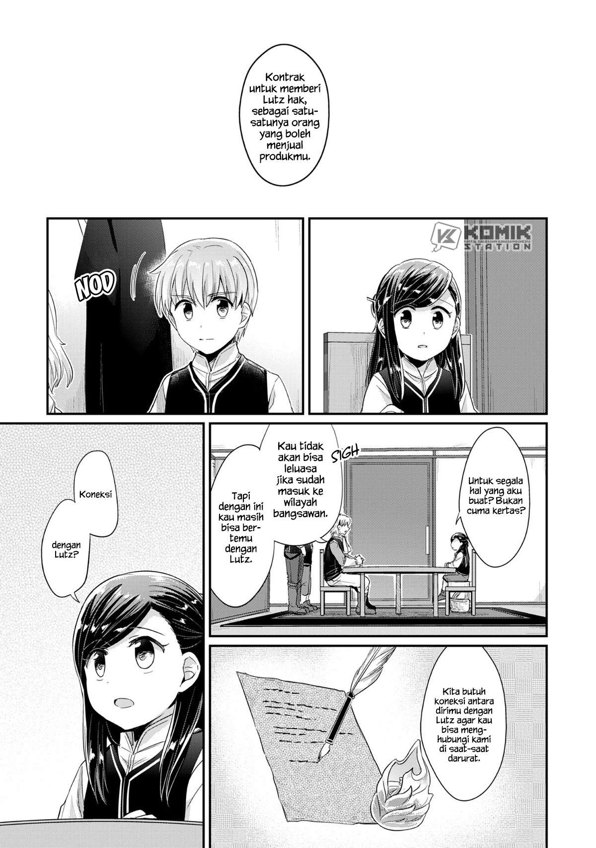 Honzuki no Gekokujou Chapter 32 Gambar 41
