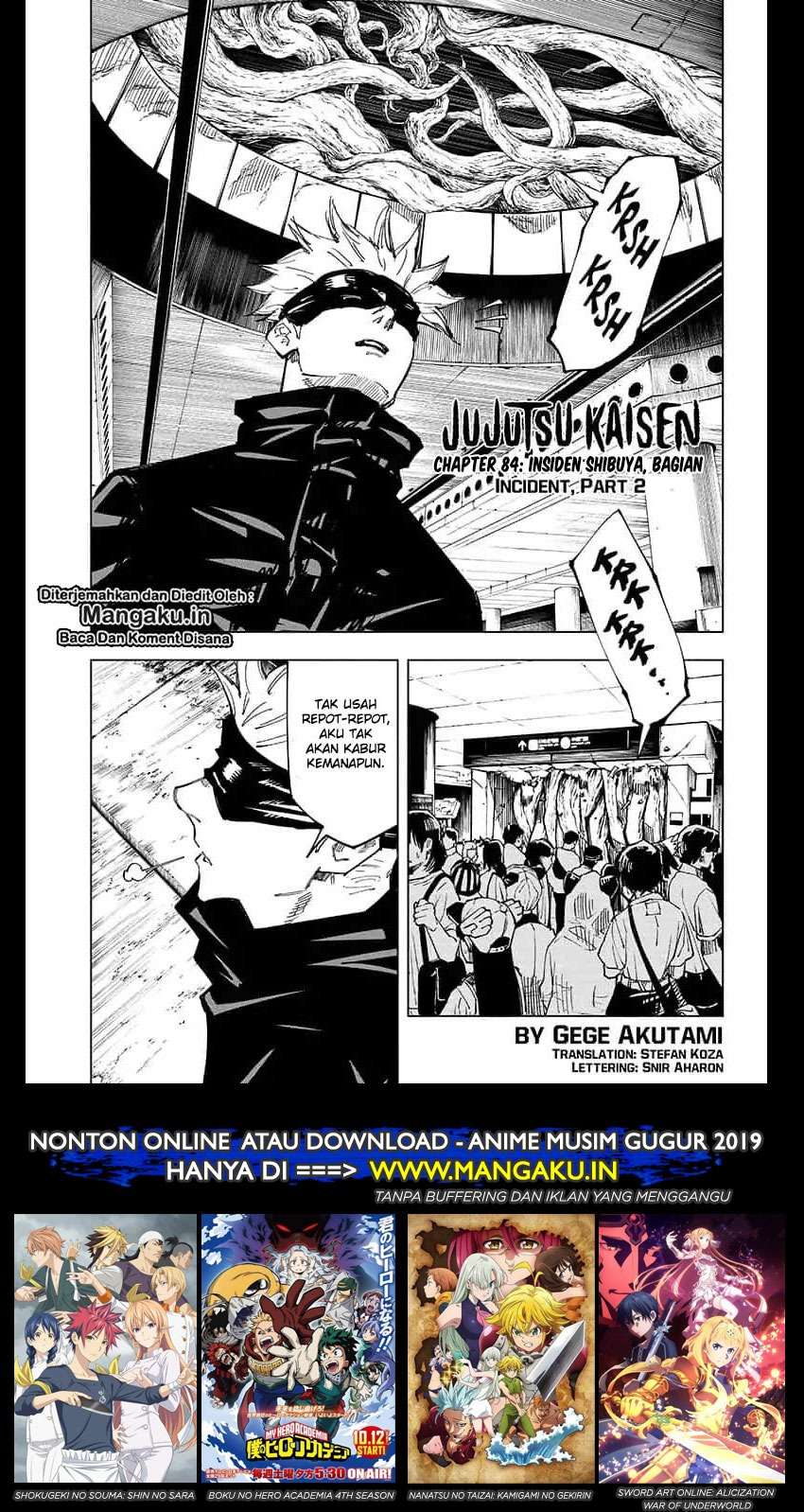 Baca Manga Jujutsu Kaisen Chapter 84 Gambar 2