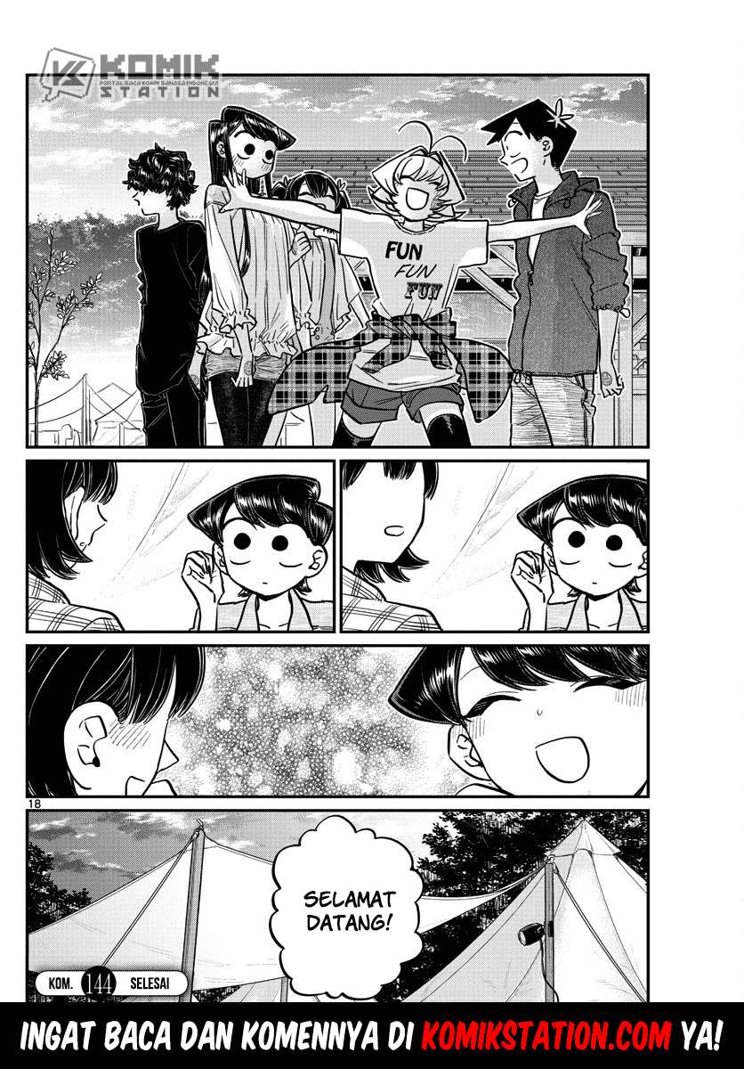 Komi-san wa Komyushou Desu Chapter 144 Gambar 20