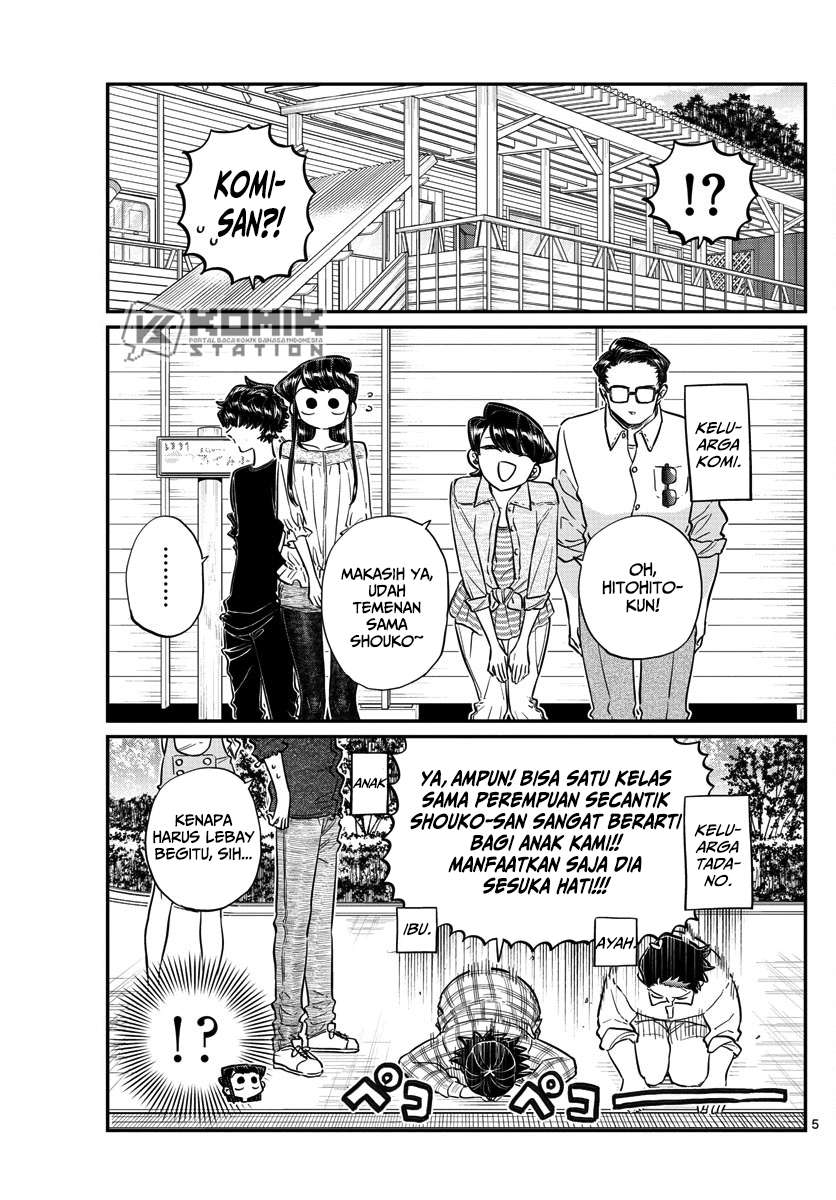 Komi-san wa Komyushou Desu Chapter 144 Gambar 6