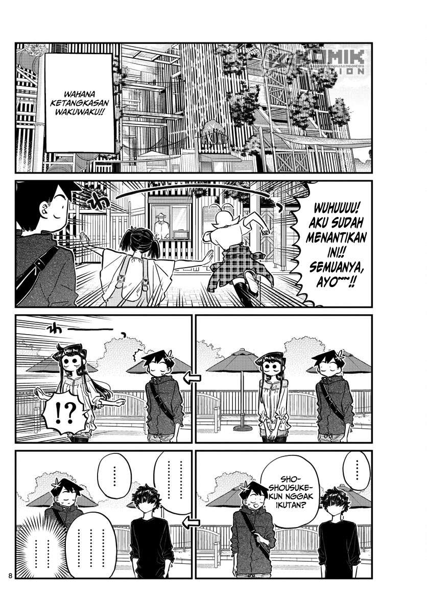 Komi-san wa Komyushou Desu Chapter 144 Gambar 9