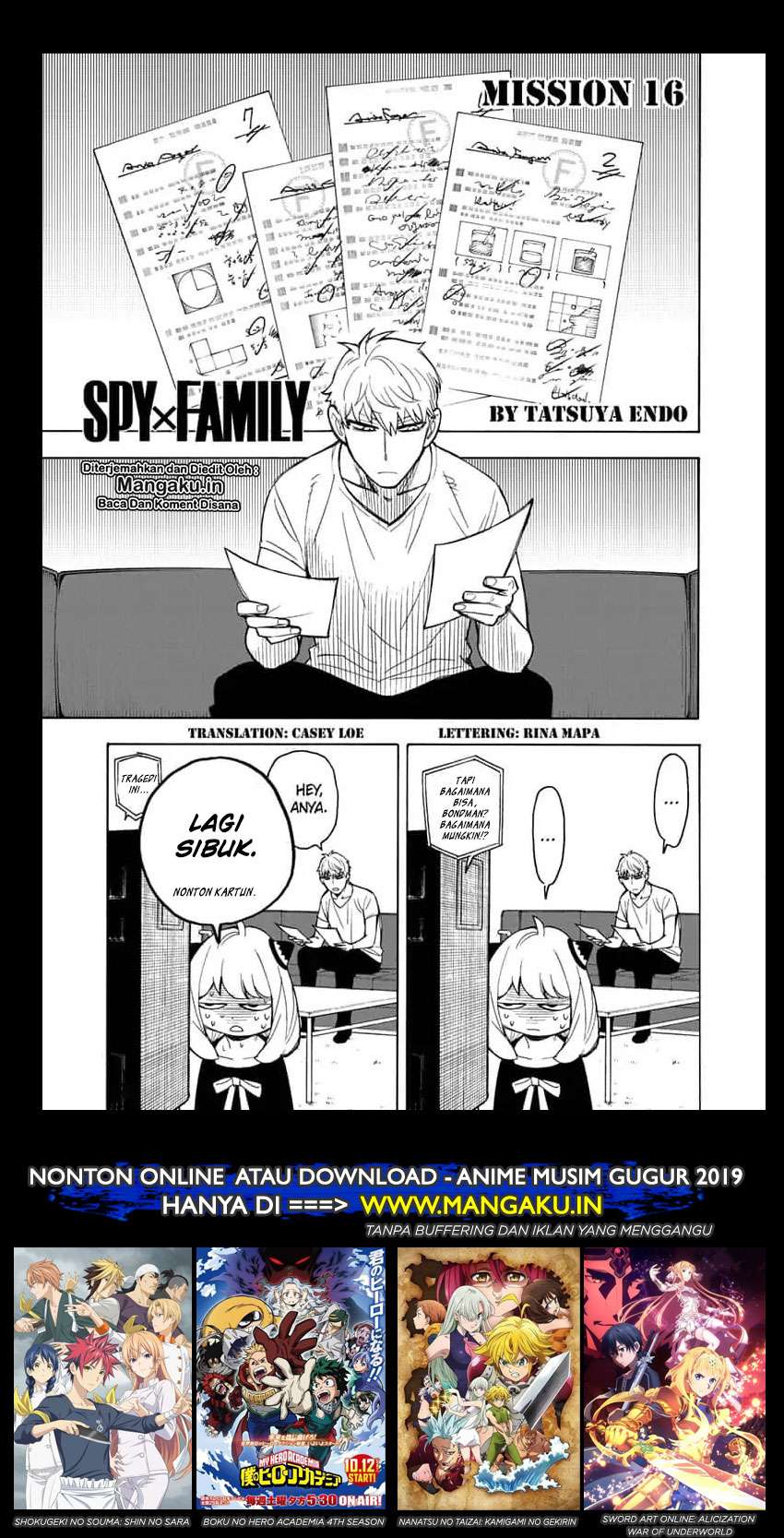 Baca Manga Spy X Family Chapter 16 Gambar 2