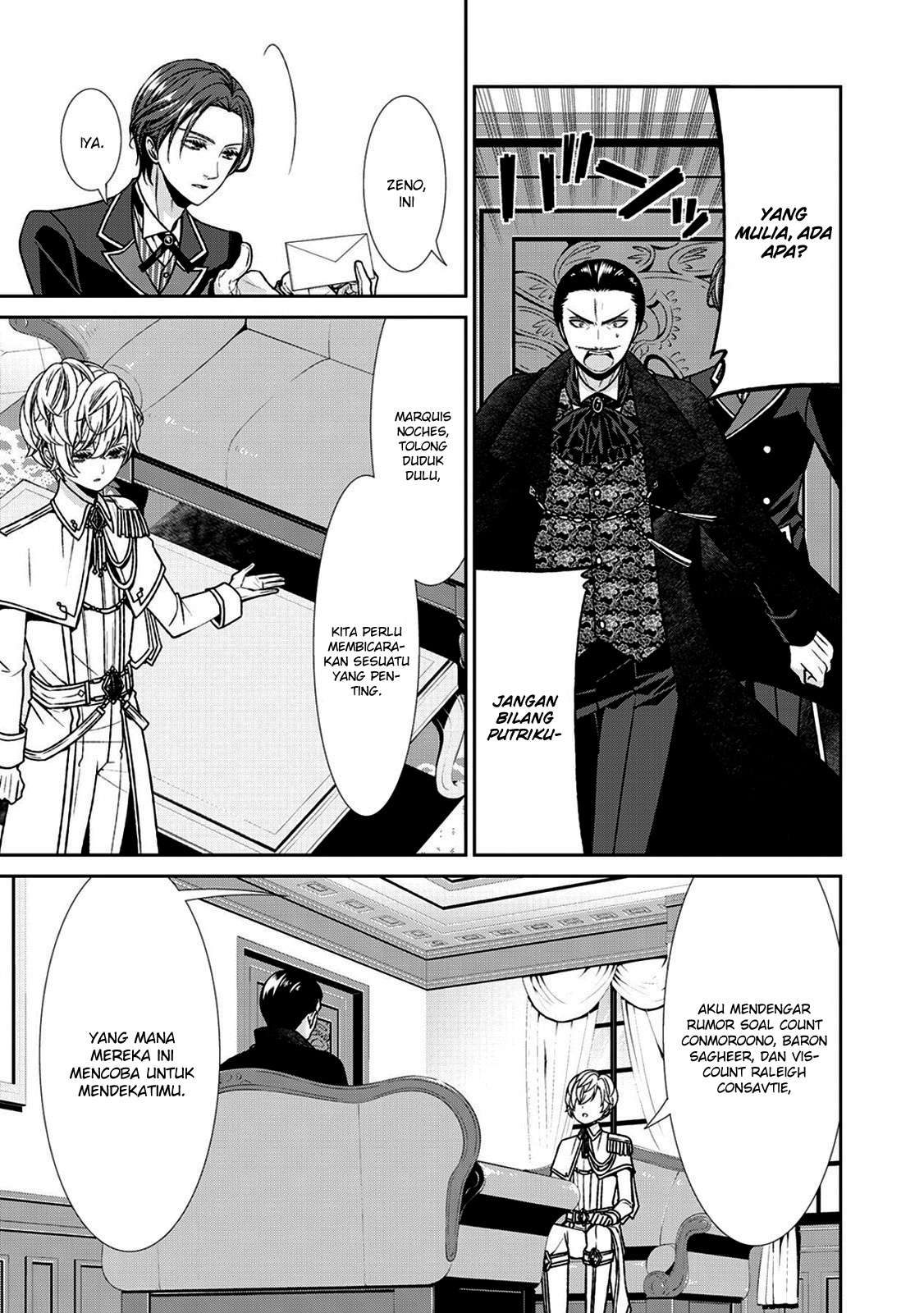 Jishou Akuyaku Reijou na Konyakusha no Kansatsu Kiroku Chapter 3 Gambar 23