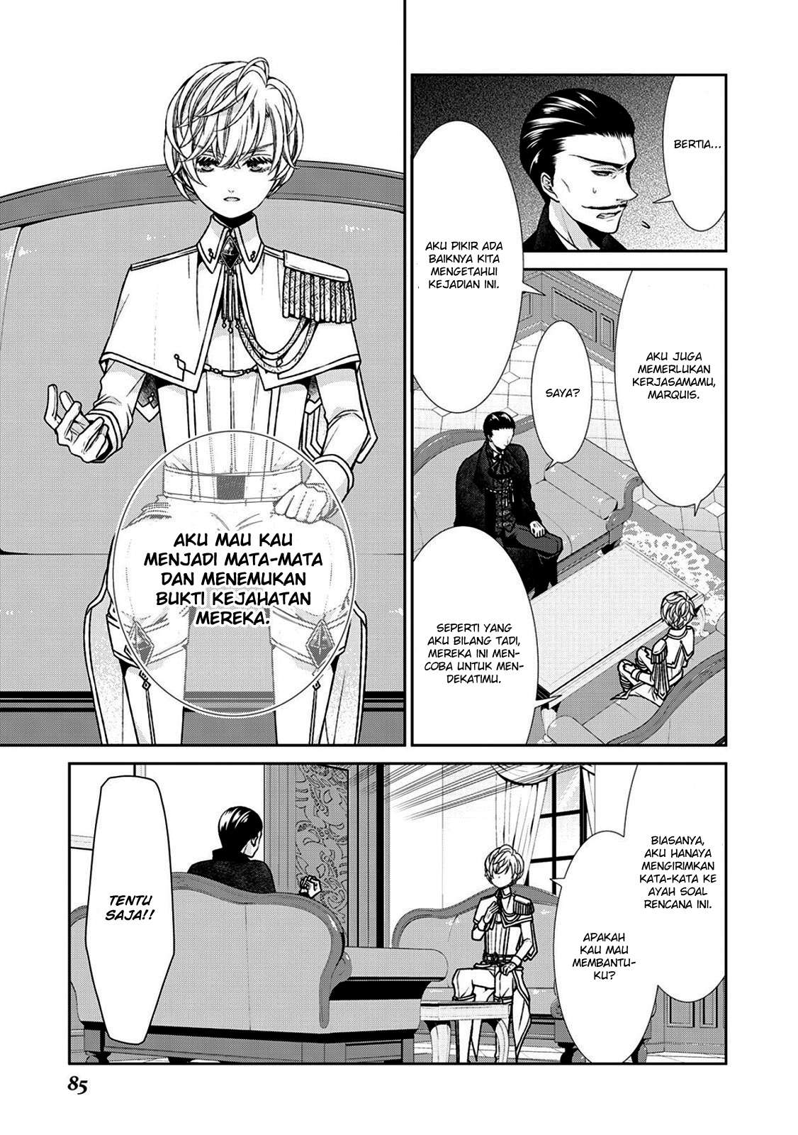 Jishou Akuyaku Reijou na Konyakusha no Kansatsu Kiroku Chapter 3 Gambar 25