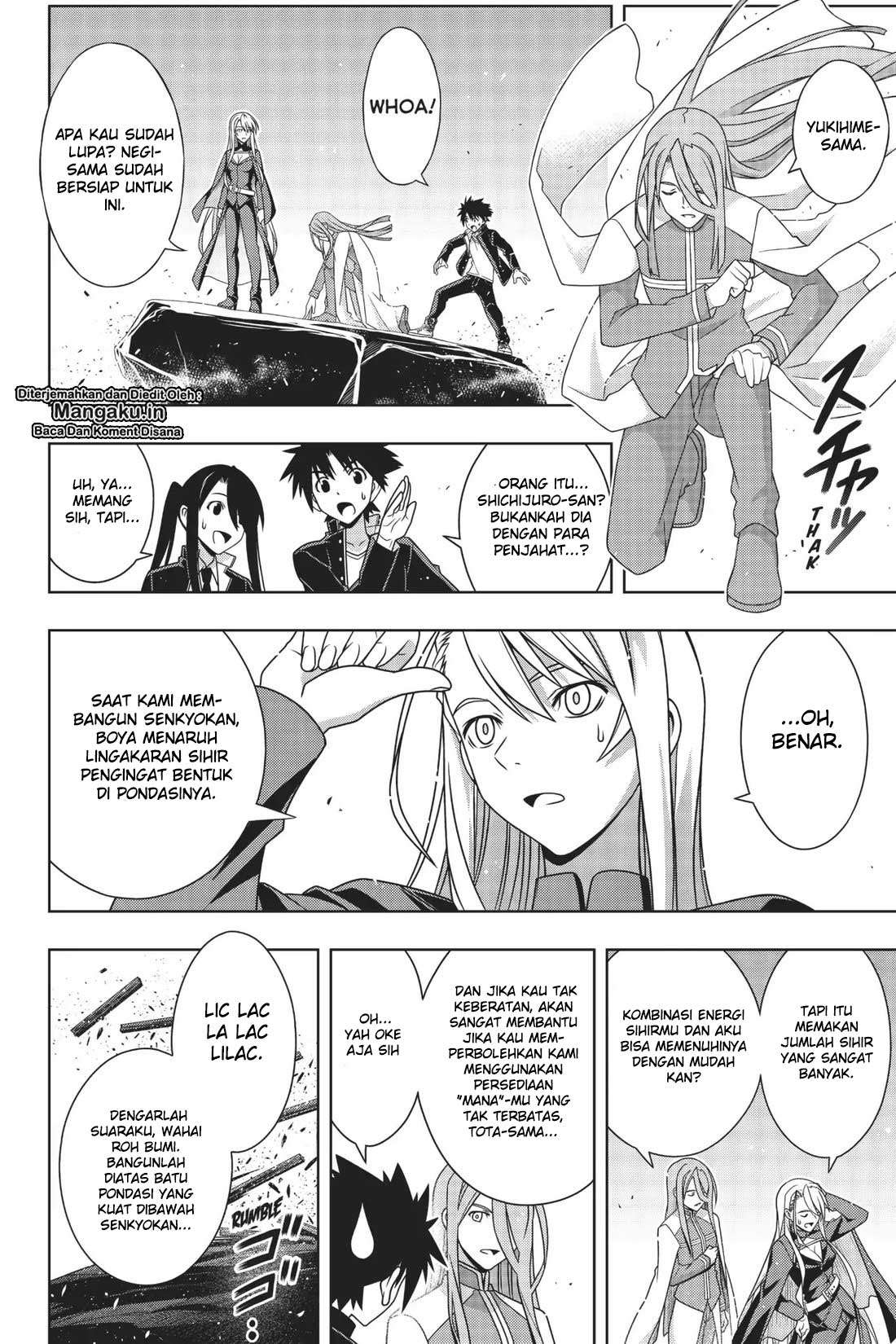 UQ Holder! Chapter 166 Gambar 5