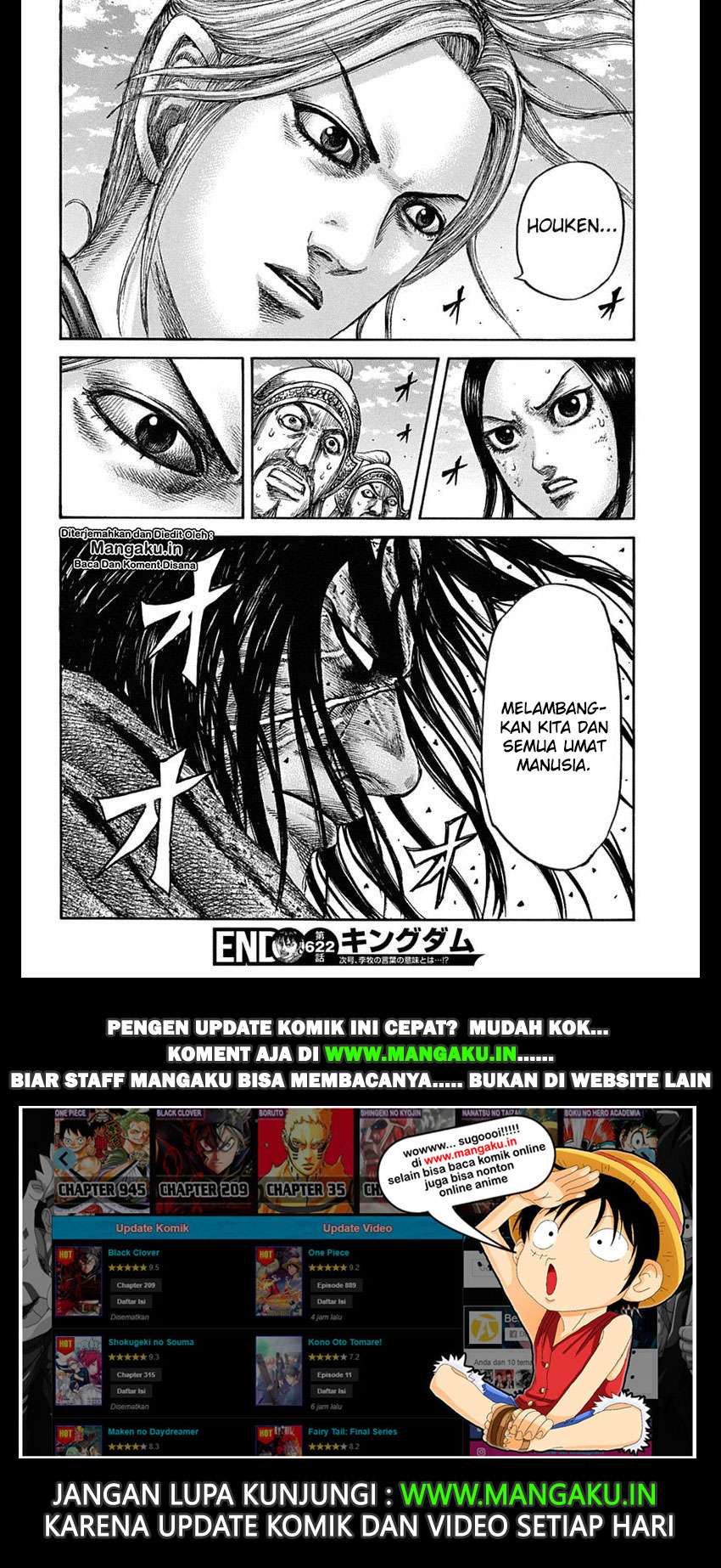 Kingdom Chapter 622 Gambar 19