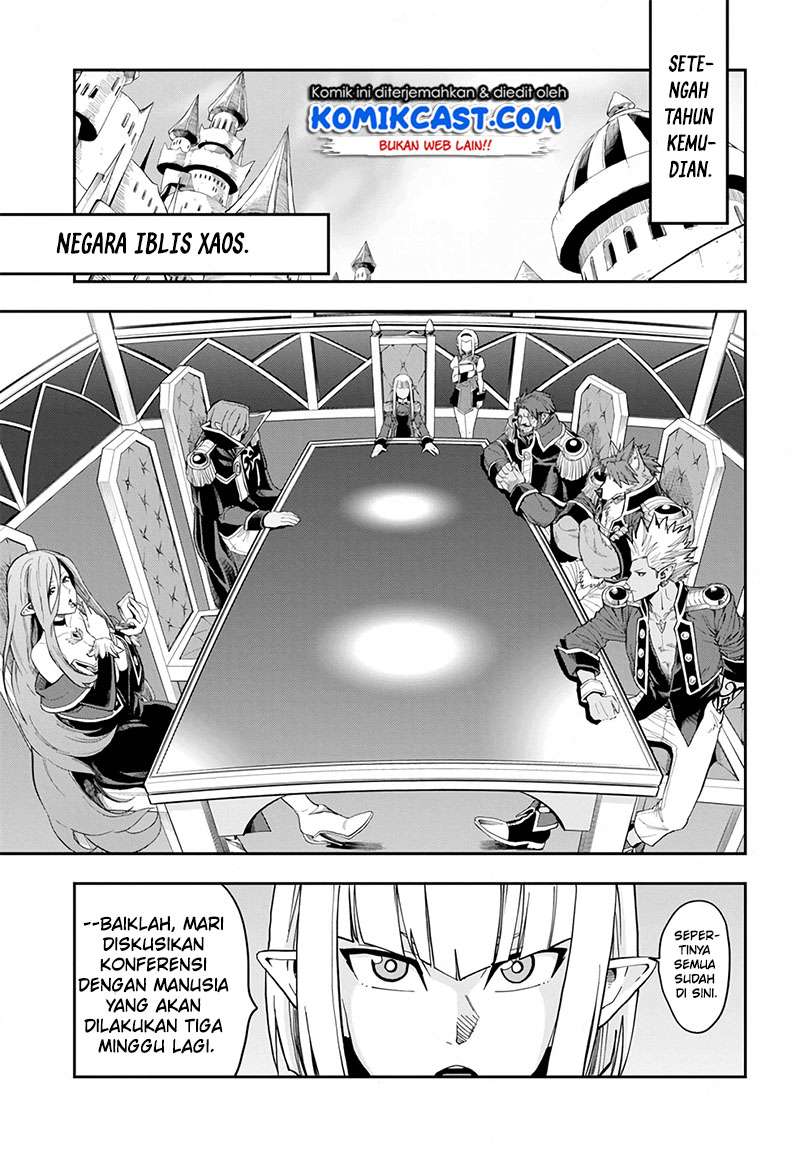 Konjiki no Moji Tsukai: Yuusha Yonin ni Makikomareta Unique Cheat Chapter 55 Gambar 37