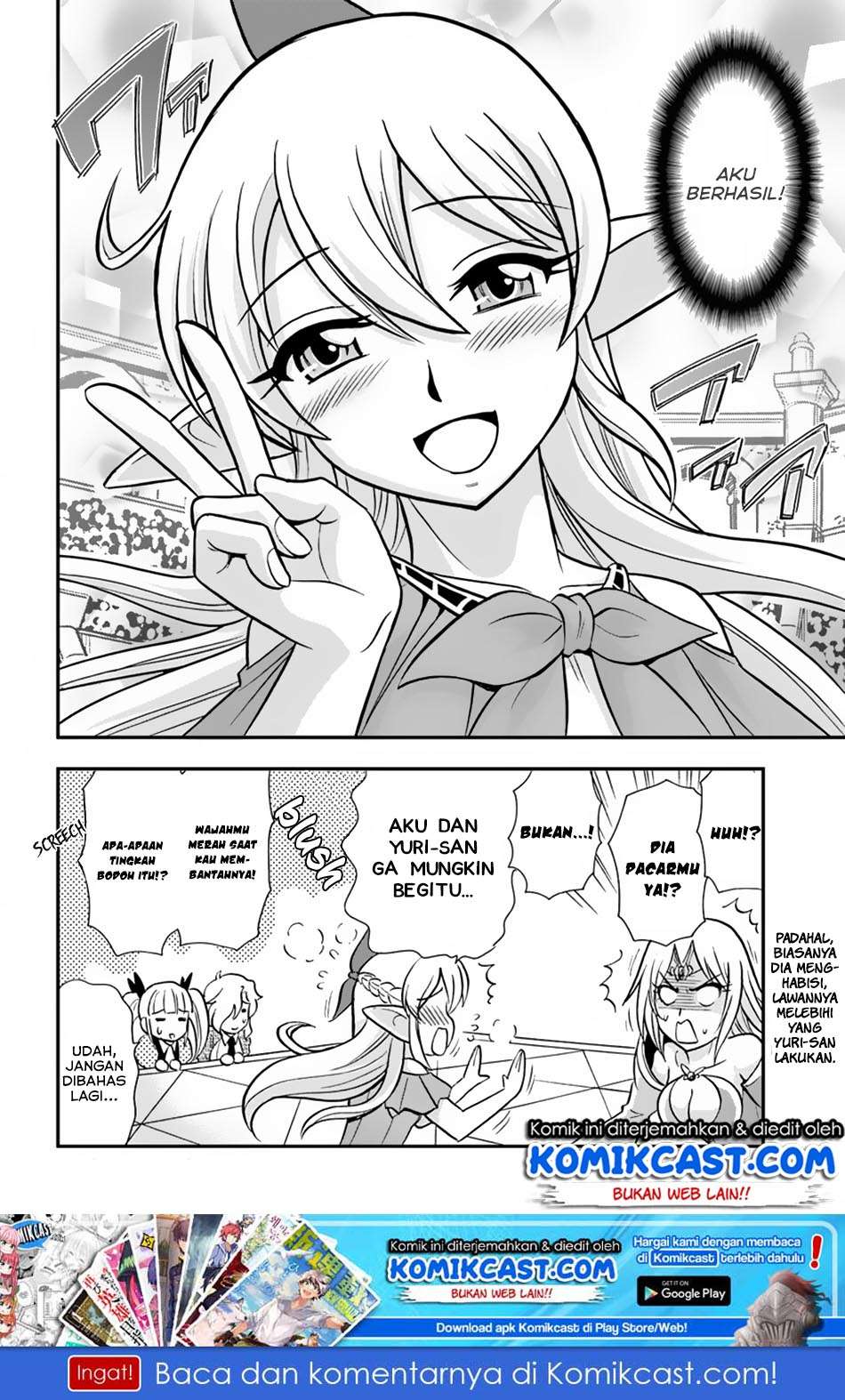 Mahou? Sonna Koto yori Kinniku da! Chapter 11 Gambar 18