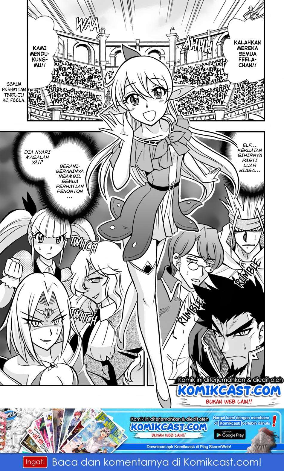 Mahou? Sonna Koto yori Kinniku da! Chapter 11 Gambar 3