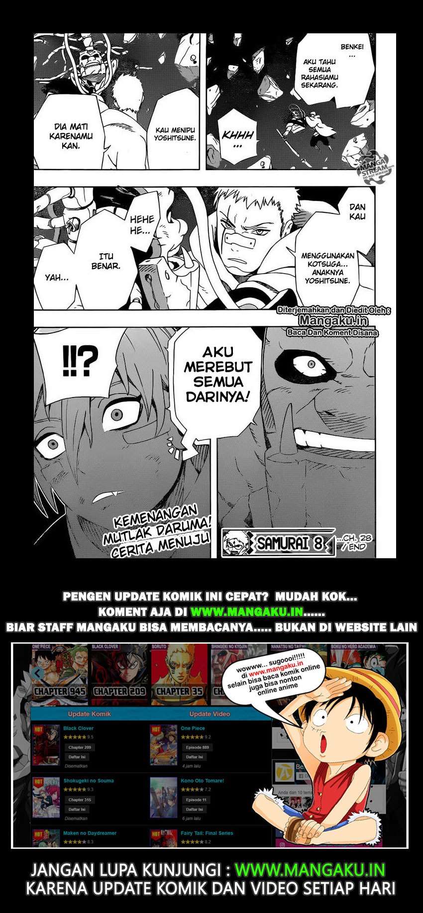 Samurai 8: Tales of Hachimaru Chapter 28 Gambar 19