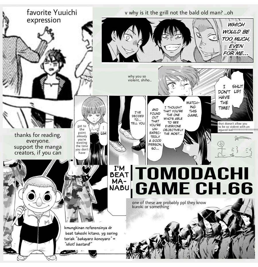 Tomodachi Game Chapter 66 Gambar 36