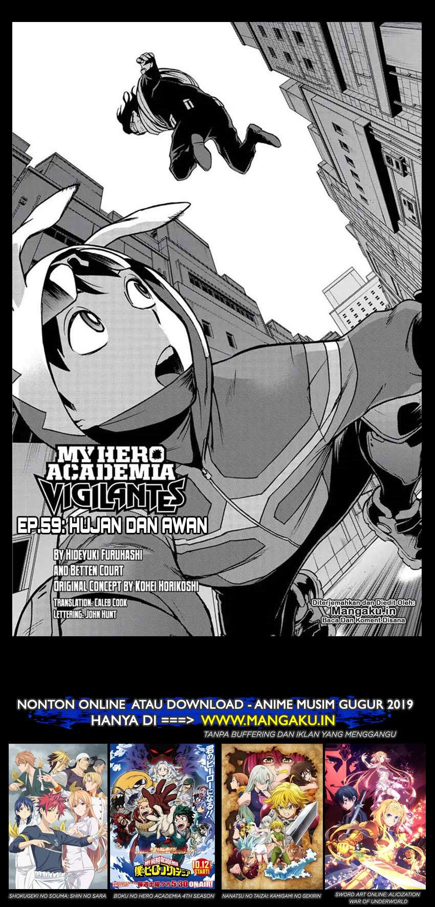 Baca Manga Vigilante: Boku no Hero Academia Illegal Chapter 59 Gambar 2