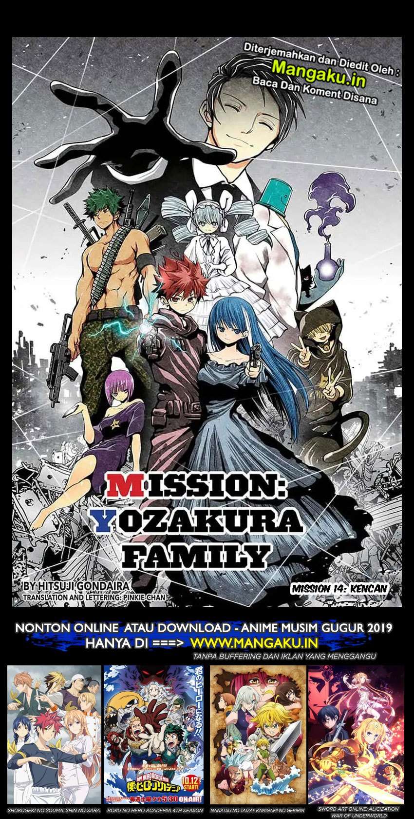 Baca Manga Mission: Yozakura Family Chapter 14 Gambar 2