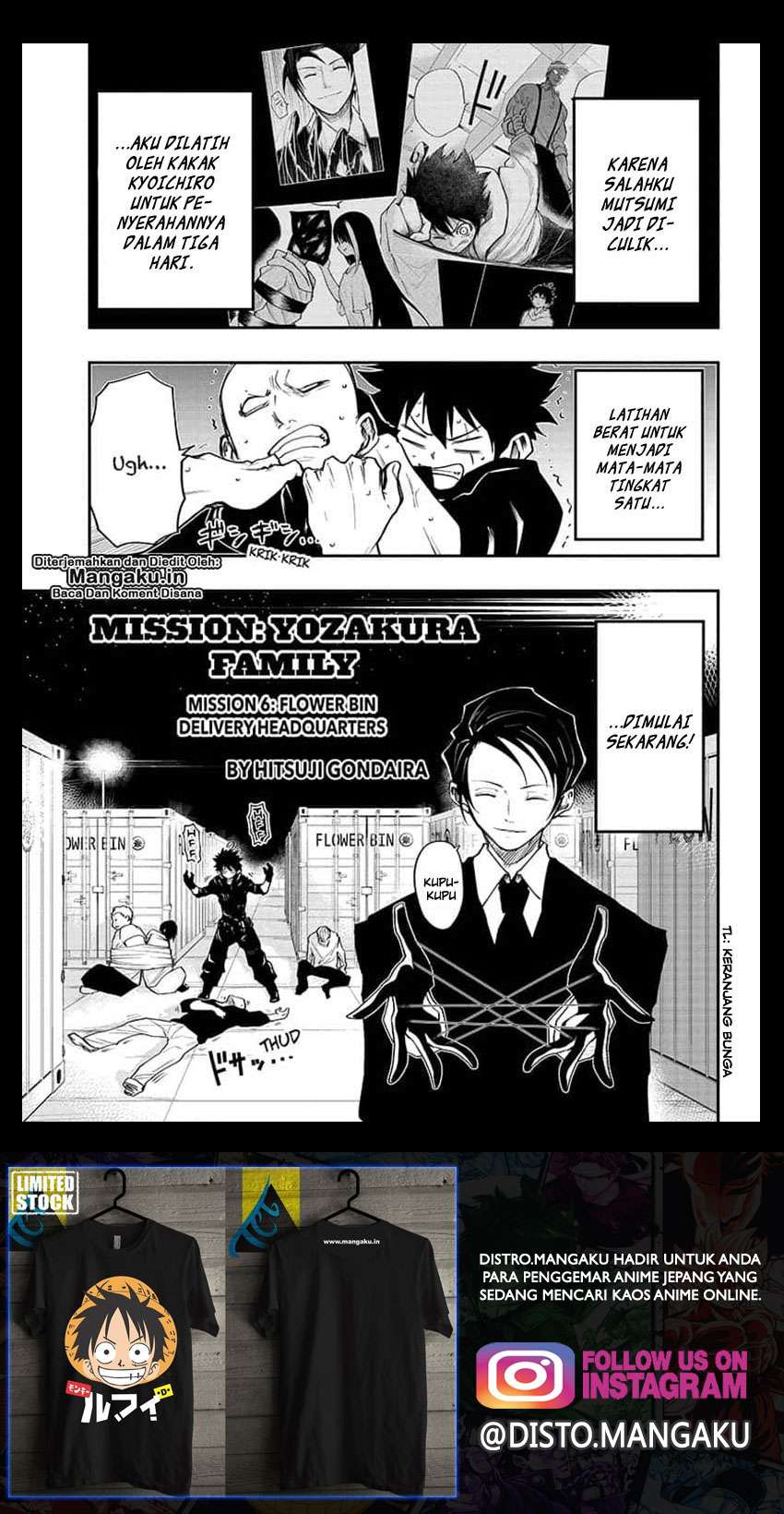 Baca Manga Mission: Yozakura Family Chapter 6 Gambar 2