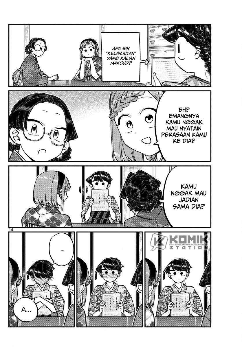 Komi-san wa Komyushou Desu Chapter 149 Gambar 16