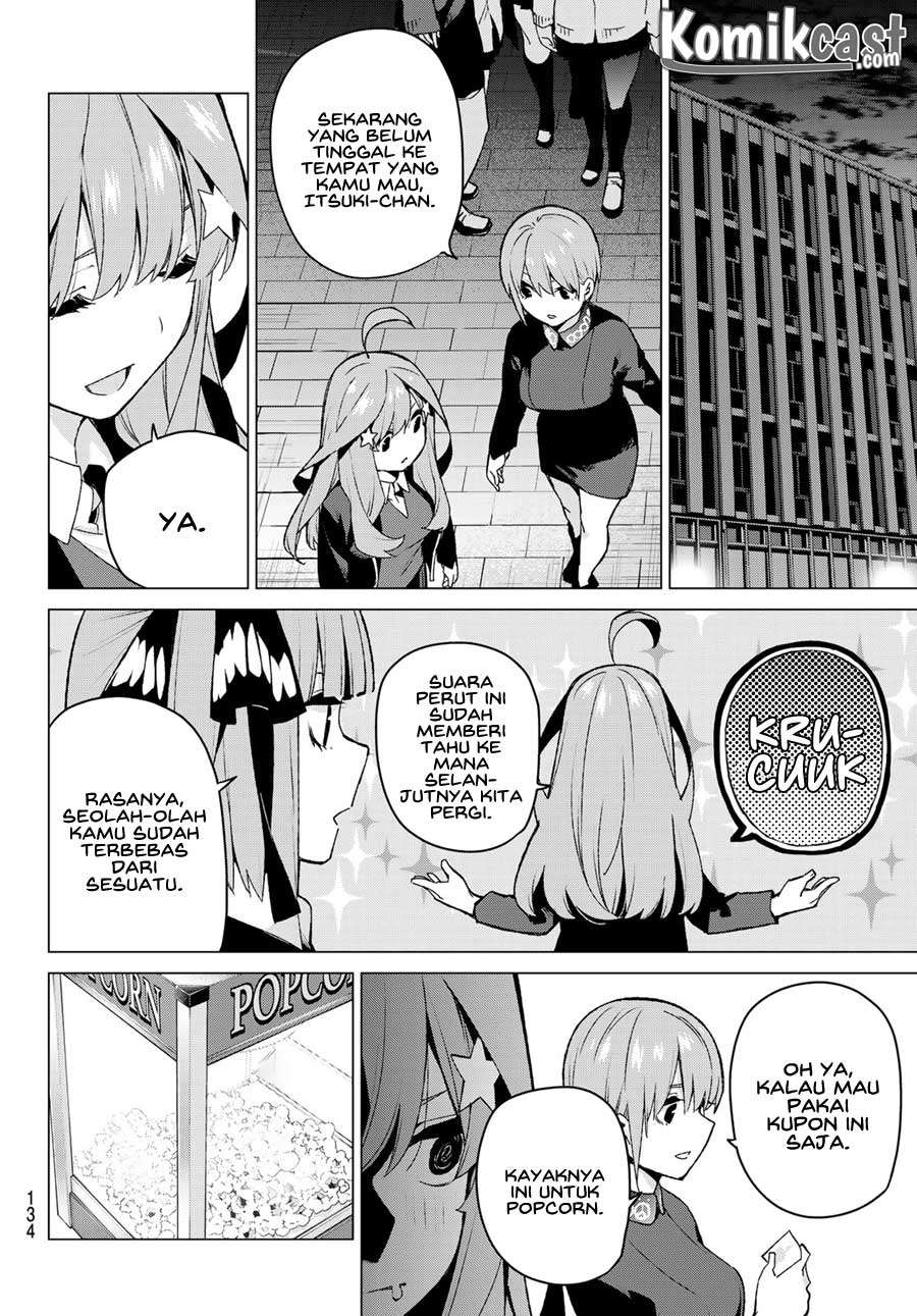 Go-toubun no Hanayome Chapter 112 Gambar 10