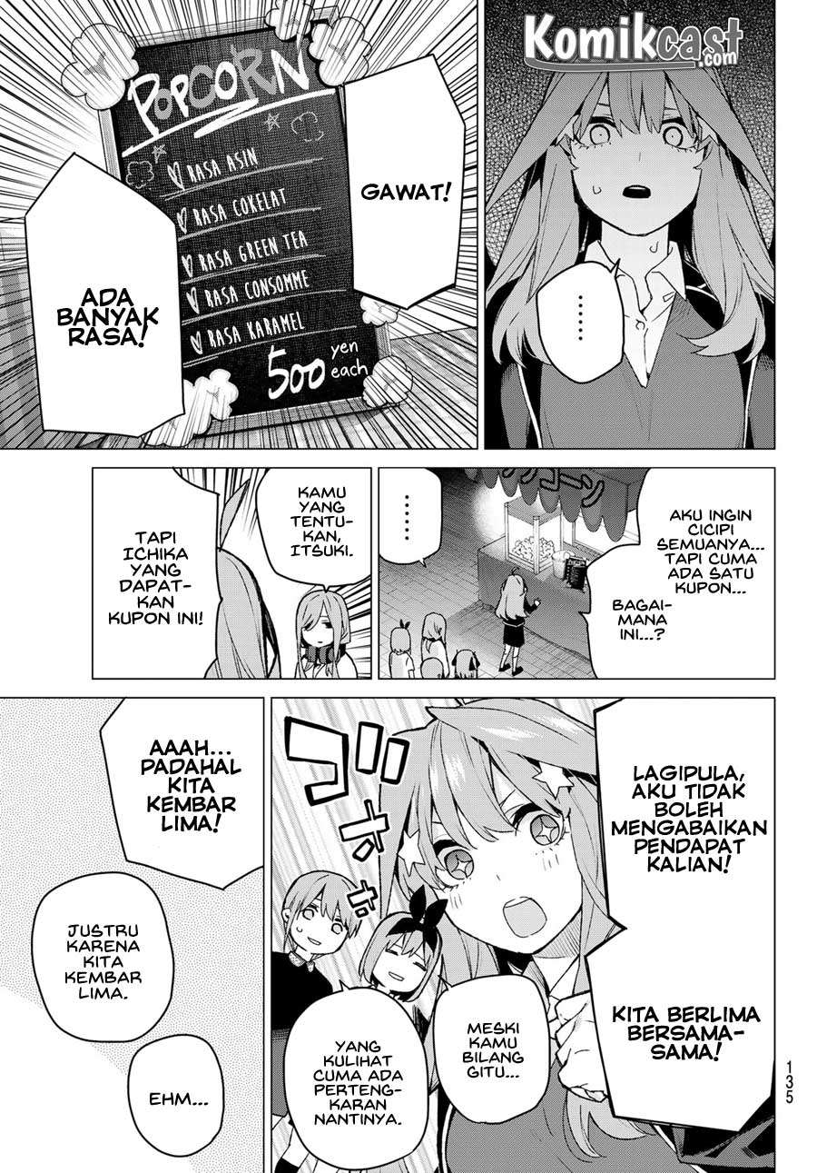 Go-toubun no Hanayome Chapter 112 Gambar 11