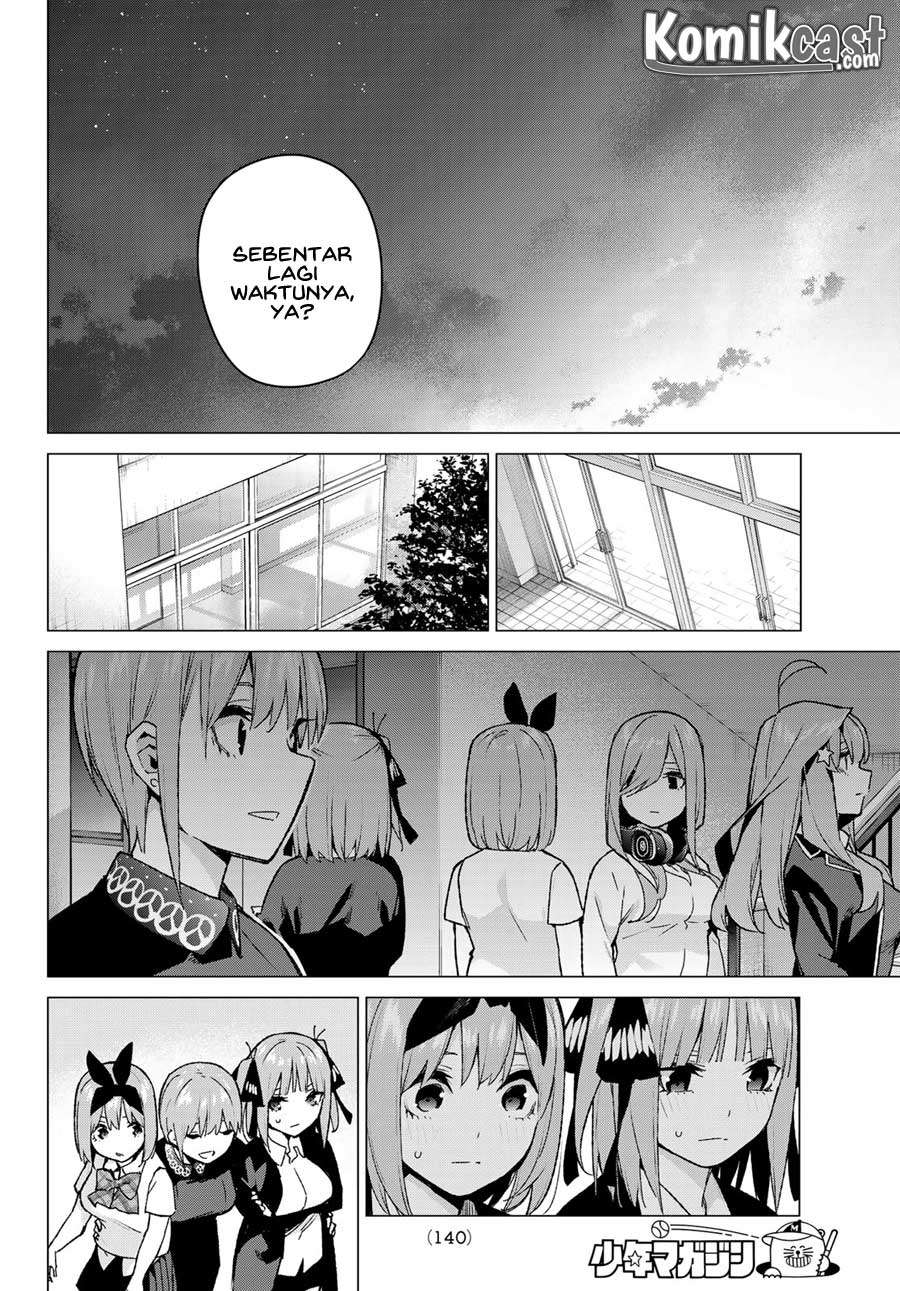 Go-toubun no Hanayome Chapter 112 Gambar 15