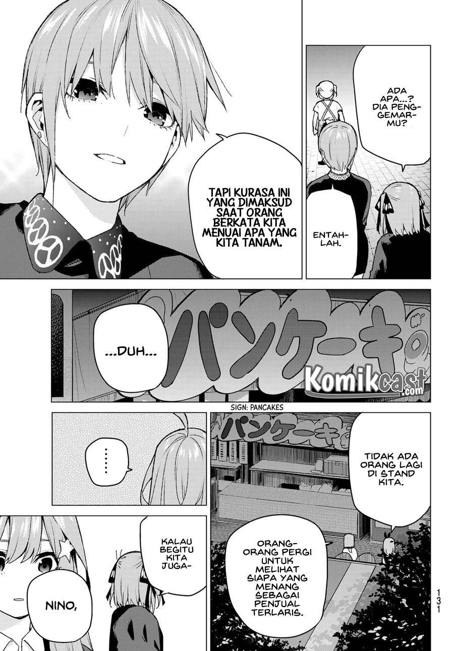 Go-toubun no Hanayome Chapter 112 Gambar 7