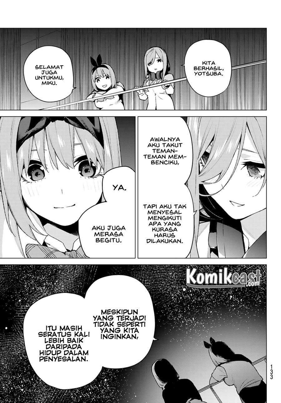 Go-toubun no Hanayome Chapter 112 Gambar 9